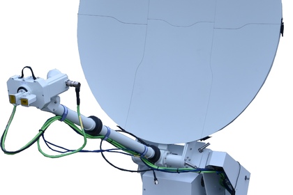 Сентябрь 2023 - изготовление и поставка антенны типа Flyaway моторизованной 1.2 м Ku/Ka-диапазона